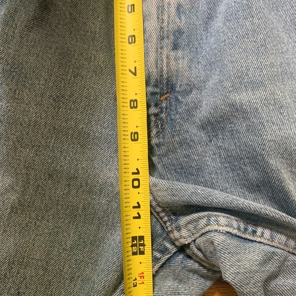 Levi's Jeans Women's Size 12L Blue 550 Relaxed Fit Tapered Leg Paper Tag Vtg 90s - Picture 12 of 16